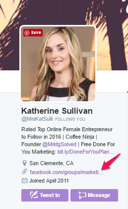 Twitter Profile Katherine Sullivan 