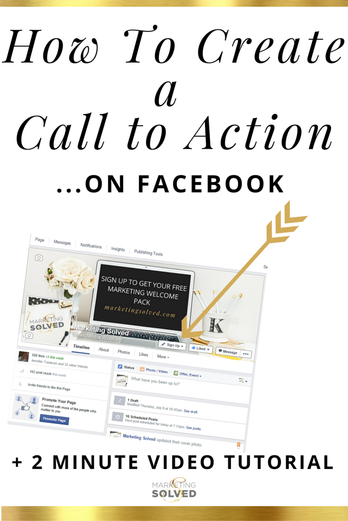 How to add a Facebook Call To Action