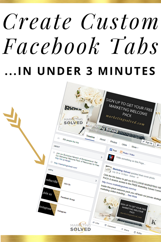 How to add facebook custom tabs 