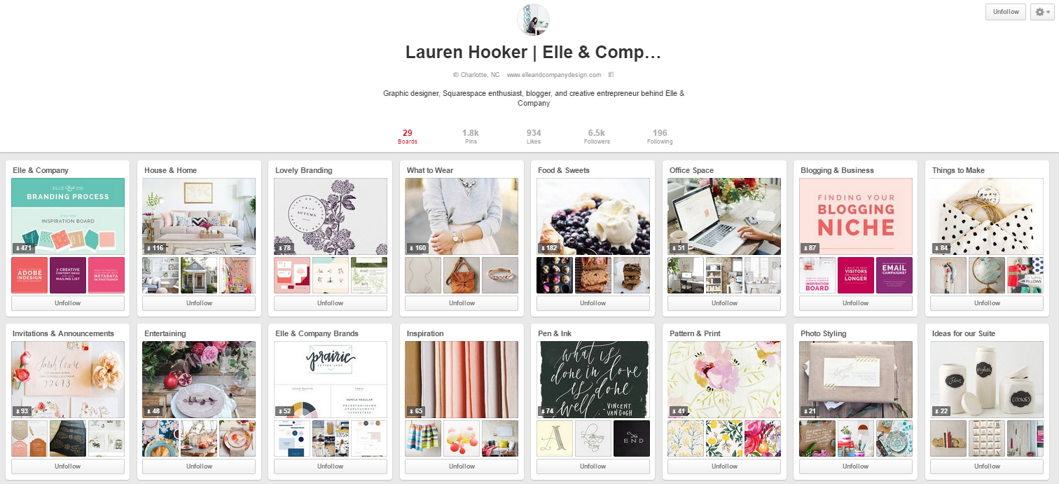 elle and company pinterest