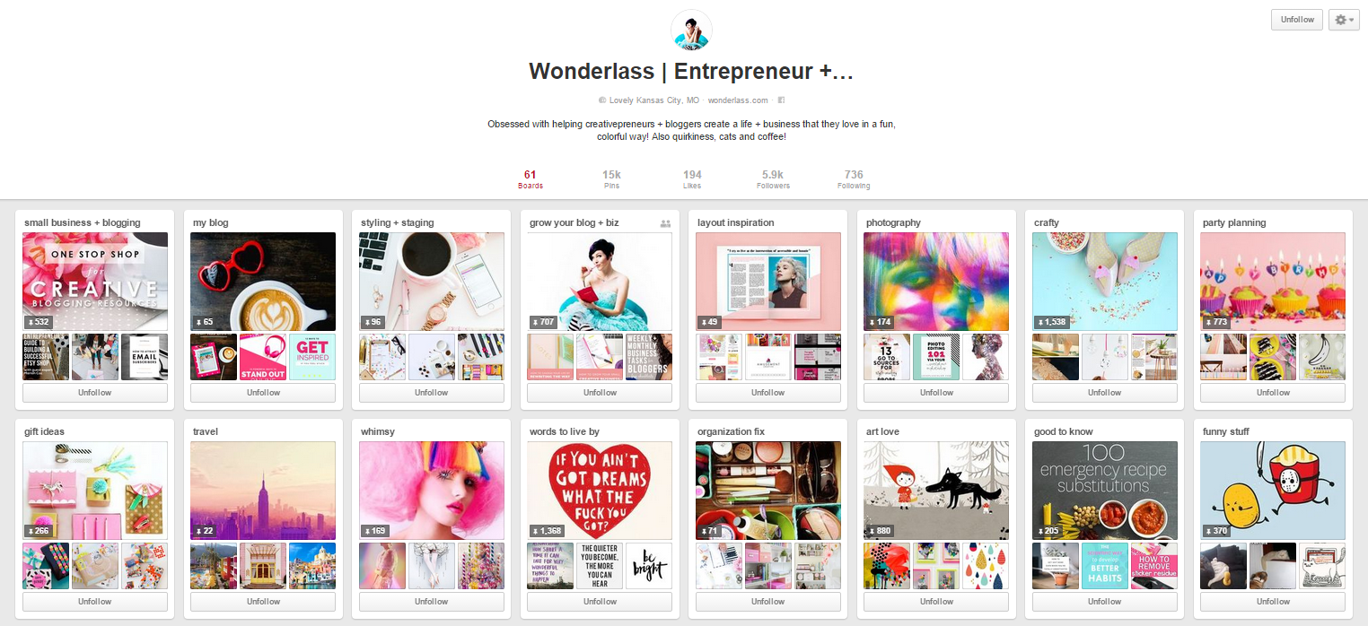 wonderlass pinterest
