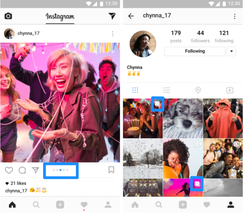 You Can Now Post Multiple Photos and Videos in One Instagram Post