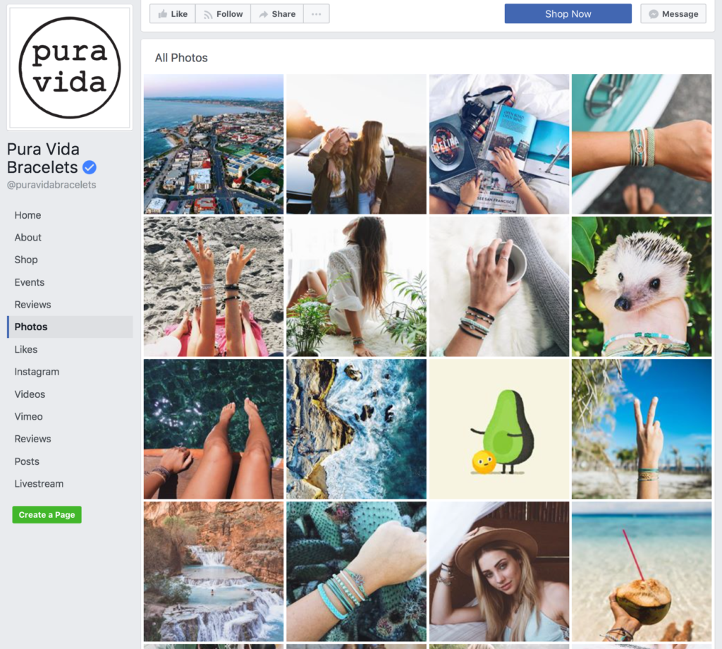 Pura Vida Social Media Branded Graphics 