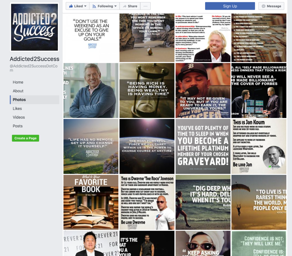 Addicted2Success Social Media Branded Graphics 