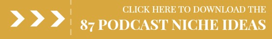 87 Podcast Niche Ideas