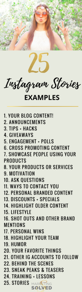 25 Instagram Stories You Should Be Creating // Instagram Stories // Instagram Content Ideas // Instagram Stories Content Ideas // Instagram Stories Examples // 25 Instagram Story Examples // Instagram Stories // Instagram Stories Tips 