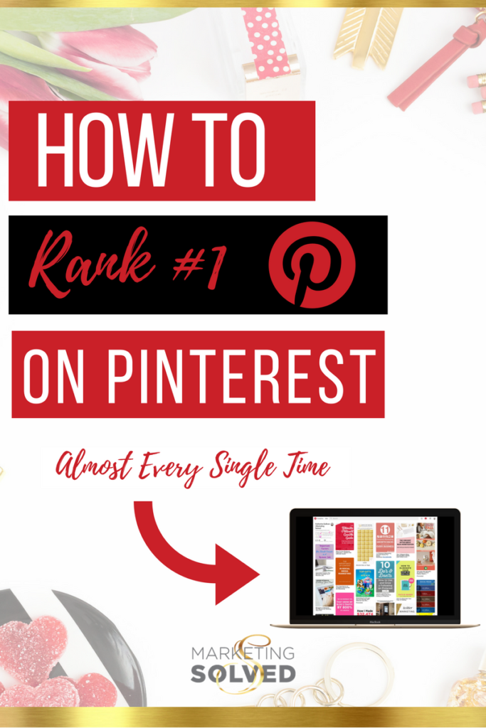 How to Rank #1 on Pinterest // Tutorial to rank #1 on Pinterest // How to Drive Traffic to Your Website with Pinterest // Pinterest Ranking Hacks // How to use Pinterest to market your business // How to Rank Keywords on Pinterest // How to Use Keywords to Rank on Pinterest