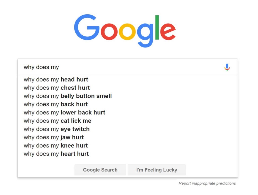 Google Suggestions