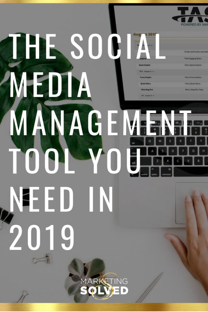 The Social Media Management Tool You Need in 2019 // Social Media Software // Social Media Scheduler // social media management tool 