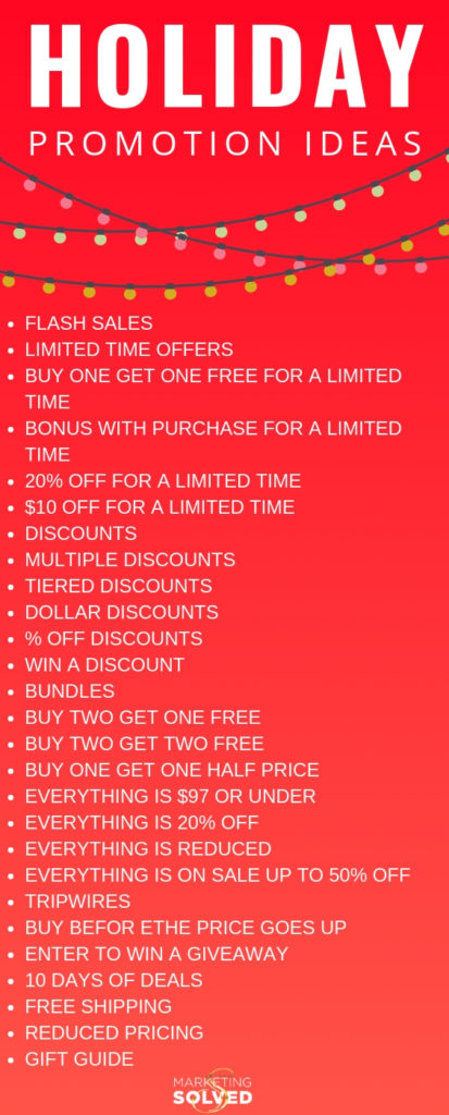 Holiday Marketing and Promotion Ideas For You To Kickstart Your Sales // Holiday Promotion Ideas // Holiday Marketing Ideas // Holiday Sales
