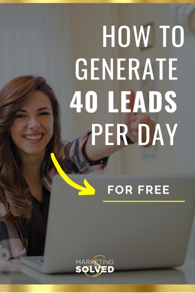 How to Generate 40 Leads Per Day For Free // Email List Building //How to Grow Your Email List