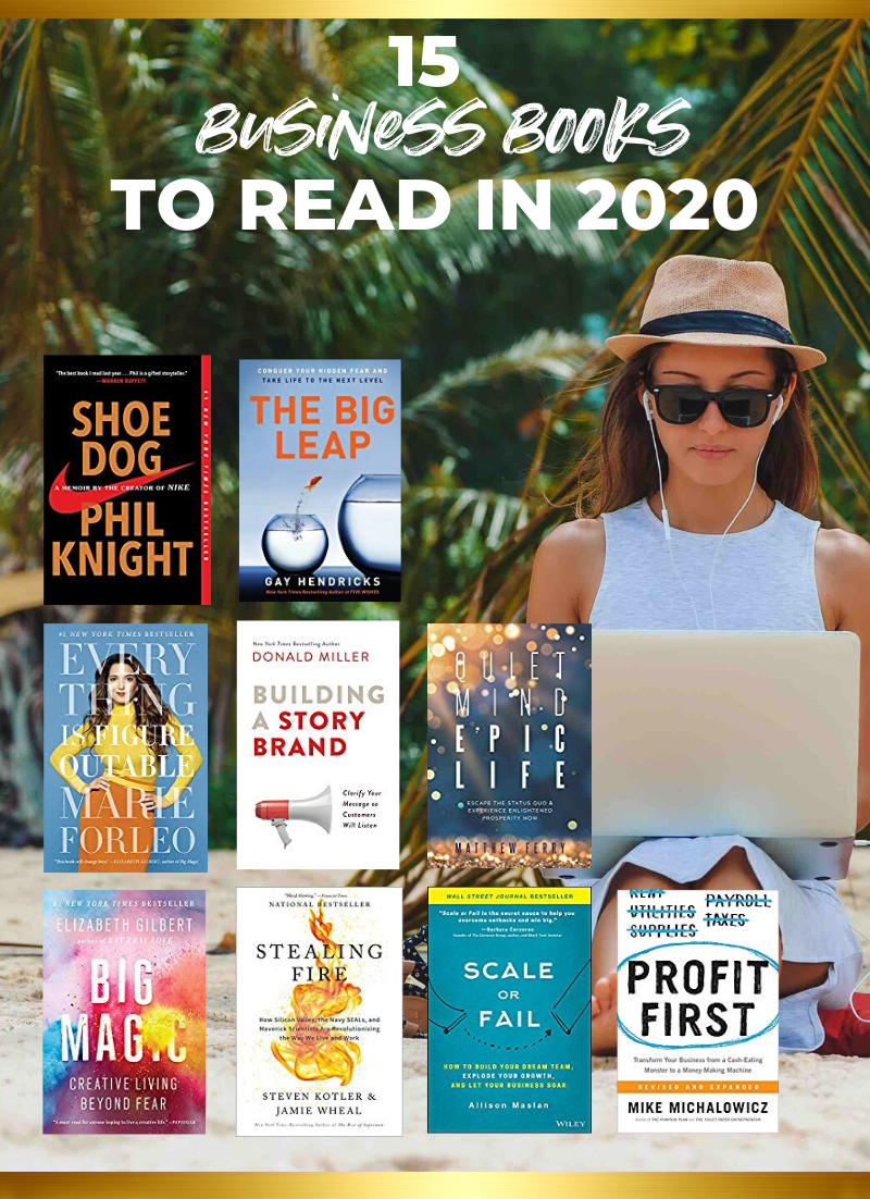 15 Business Books to Read in 2020 // Business Books Entrepreneur //