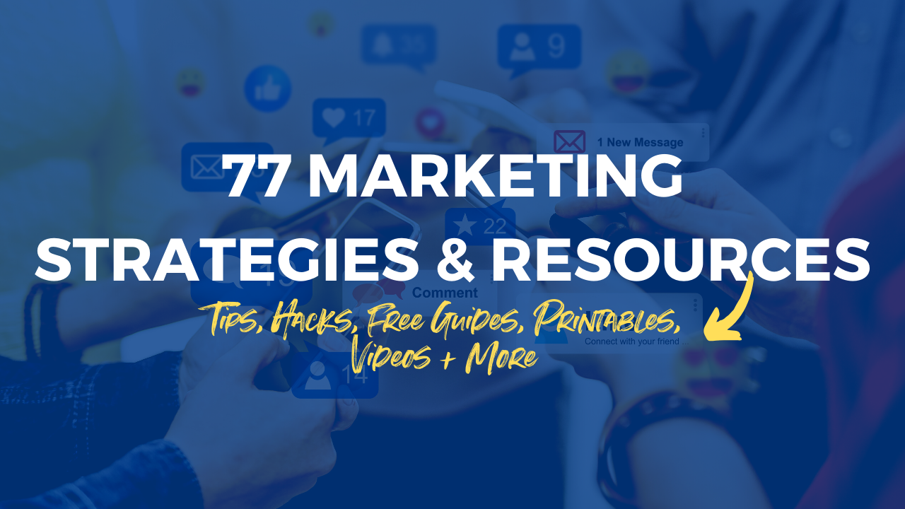Marketing During the Coronavirus - 77 Marketing Strategies & Resources